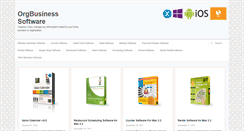 Desktop Screenshot of orgbusiness.com